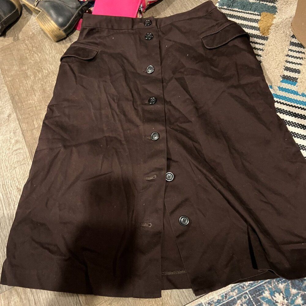 Club Monaco brown skirt‎ small